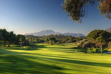 Golf, generated with AI