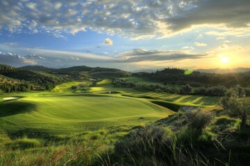 Obraz premium Golf, generated with AI