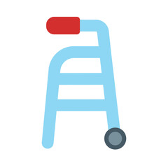 Walker Flat Icon Design