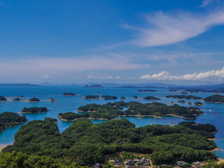Fototapeta premium 【長崎県】佐世保市の九十九島・展海峰