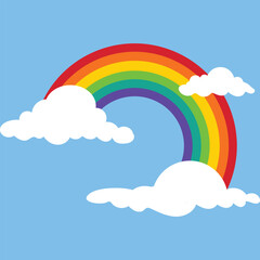 Rainbow Cloudy