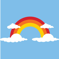 Rainbow Cloudy
