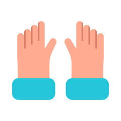 Farmer Glove Flat Icon Design