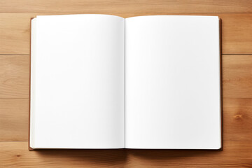 Opened journal png mockup, transparent design