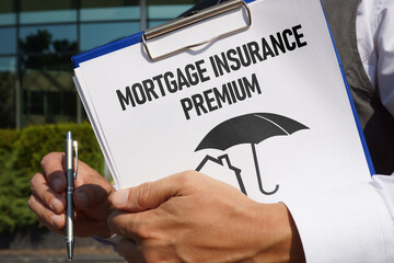 Mortgage insurance premium is shown using the text
