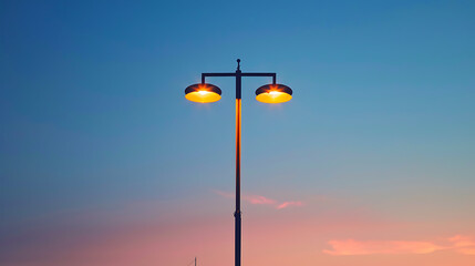 Street lamps, brightness of the road