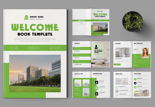 Welcome Book Template