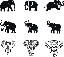 elephant shilhouette