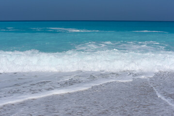 waves on the beach