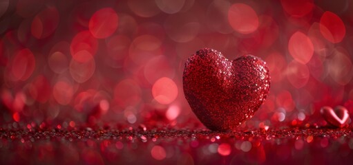 The Glittering Red Heart