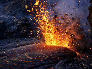 Volcano Eruption