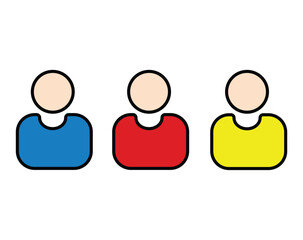 user group icon vector