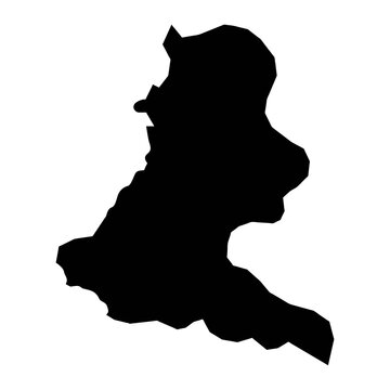 Chimbu Province map, administrative division of Papua New Guinea. Vector illustration.