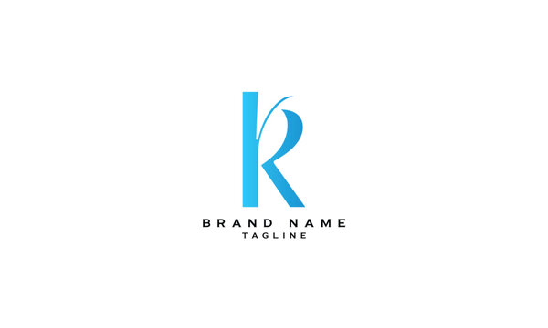 RRK, RKR, KRR, RK, KR, Abstract initial monogram letter alphabet logo design