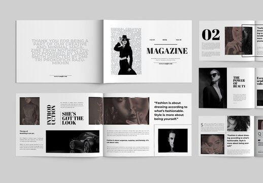 Creative Fashion Magazine Template