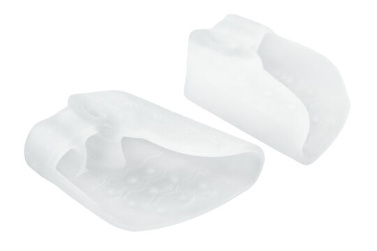 1 Paar Hallux Valgus Kissen und Hintergrund transparent PNG cut out  Orthopedic Pads