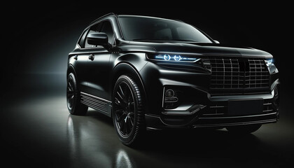 Naklejka premium 自動車CGとSUV車3