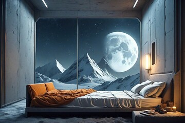 winter in the mountains
