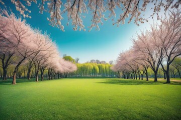 Fototapeta premium trees in the park