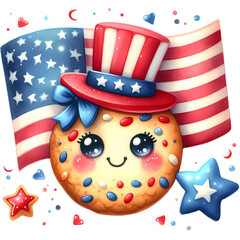 Fourth of July cookie
