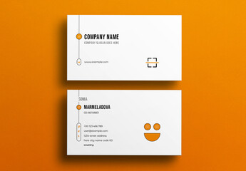 Modern Business Card Layout