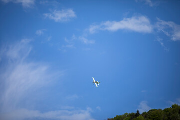 Plane on the air