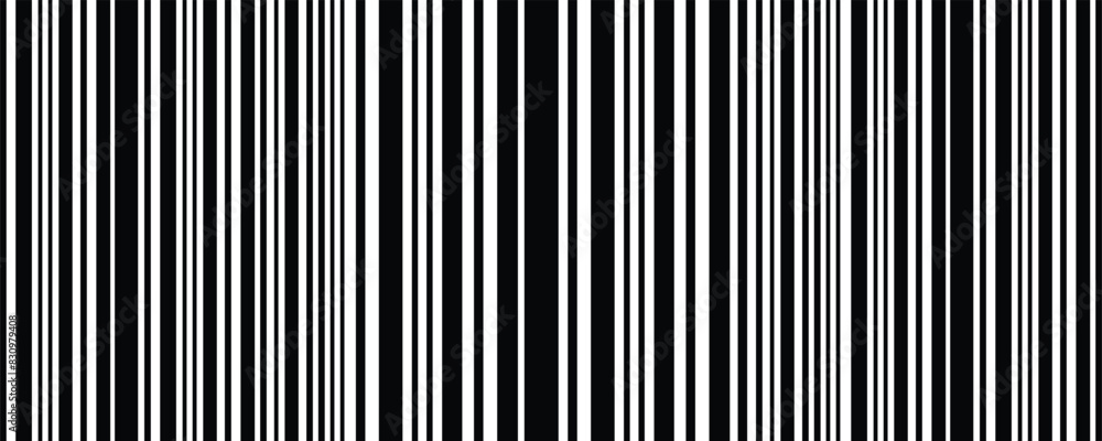 Poster set of barcode vector icon. trendy bar code for web icon. abstract barcode vector icon illustration.
