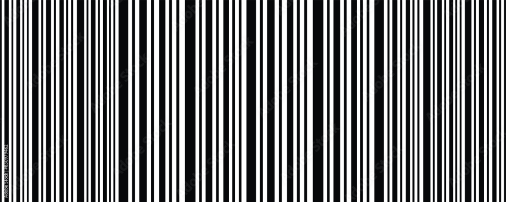 Poster set of barcode vector icon. trendy bar code for web icon. abstract barcode vector icon illustration.