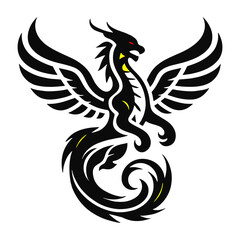 Black Dragon Indonesian Mythology