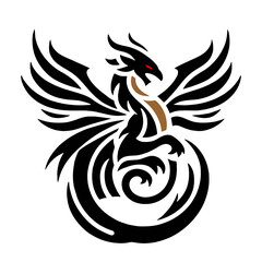 Black Dragon Indonesian Mythology