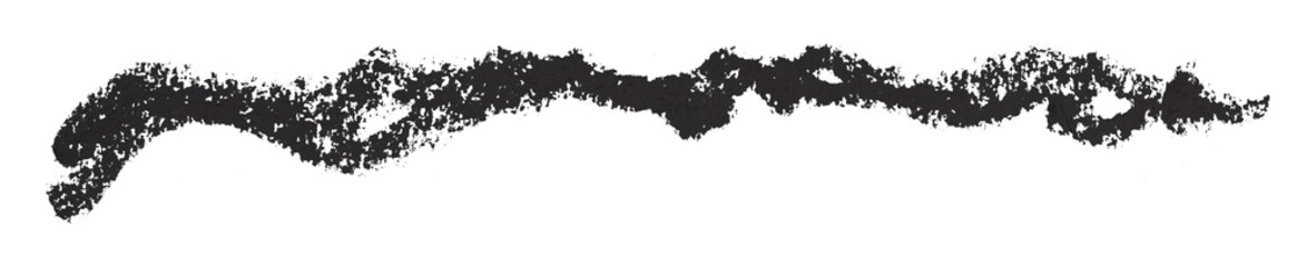 Fototapeta premium black pencil strokes isolated on transparent background