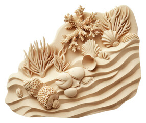 Obraz premium PNG Invertebrate creativity seashell seafood.
