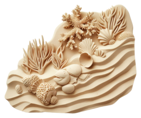 PNG Invertebrate creativity seashell seafood.