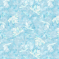 Fototapeta premium seamless pattern with flowers