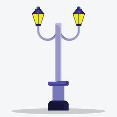 Post lamp icon. Subtable to place on light, outdoor, etc.	