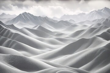 Obraz premium snow covered mountains