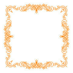 Ornament Background Wedding Floral Vintage