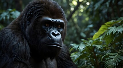 Obraz premium water animals and forest animals