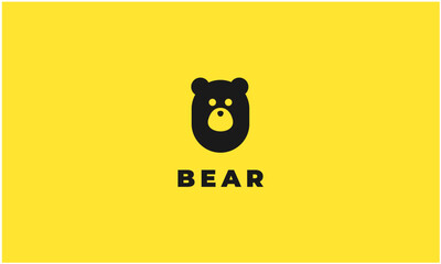 Bear Cartoon Logo for your projects