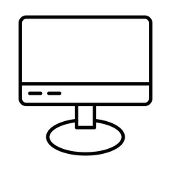 Lcd line icon