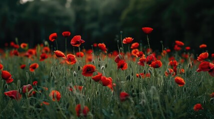 Obraz premium Symphony of Red and Yellow Petals