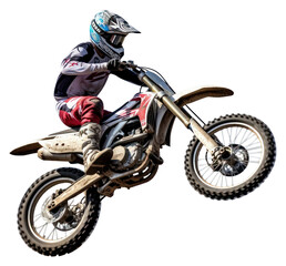 PNG  A man riding motorcross motorcycle motocross vehicle helmet.