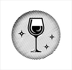 Wine Glass Icon M_2405002