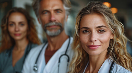 Fototapeta premium Healthcare Professionals at Work.