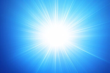 abstract blue sunburst pattern background for modern graphic design element. shining ray cartoon with colorful for website banner wallpaper and poster card decoration