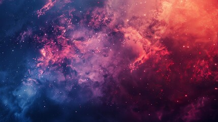 Obraz premium A colorful space background with many stars and a few clouds