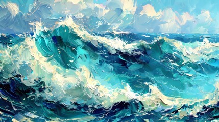 title. tidal currents sculpting the vast ocean with rhythmic ebb and flow movements,