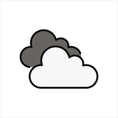 Cloud vector icon