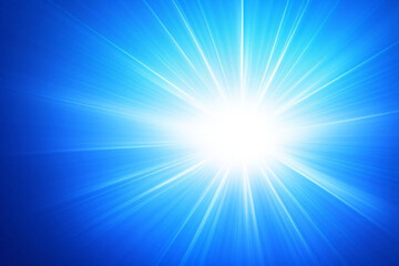 blue sunburst pattern background rays radial abstract retro vintage illustration