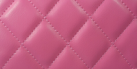 Pink leather background rhomboid backdrop